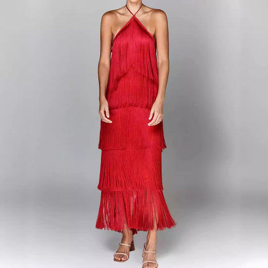 Zarema - Dress with Tassels