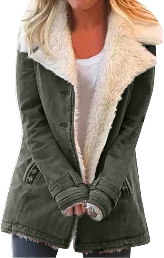 Zayna – Comfortable Coat with Long Sleeves