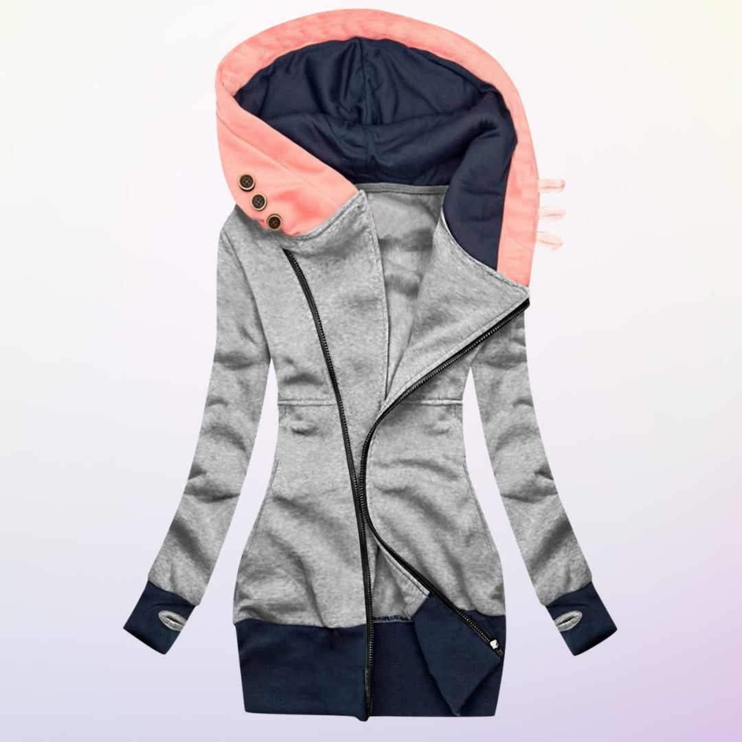 Zelma - Long Sleeve Zipper Jacket