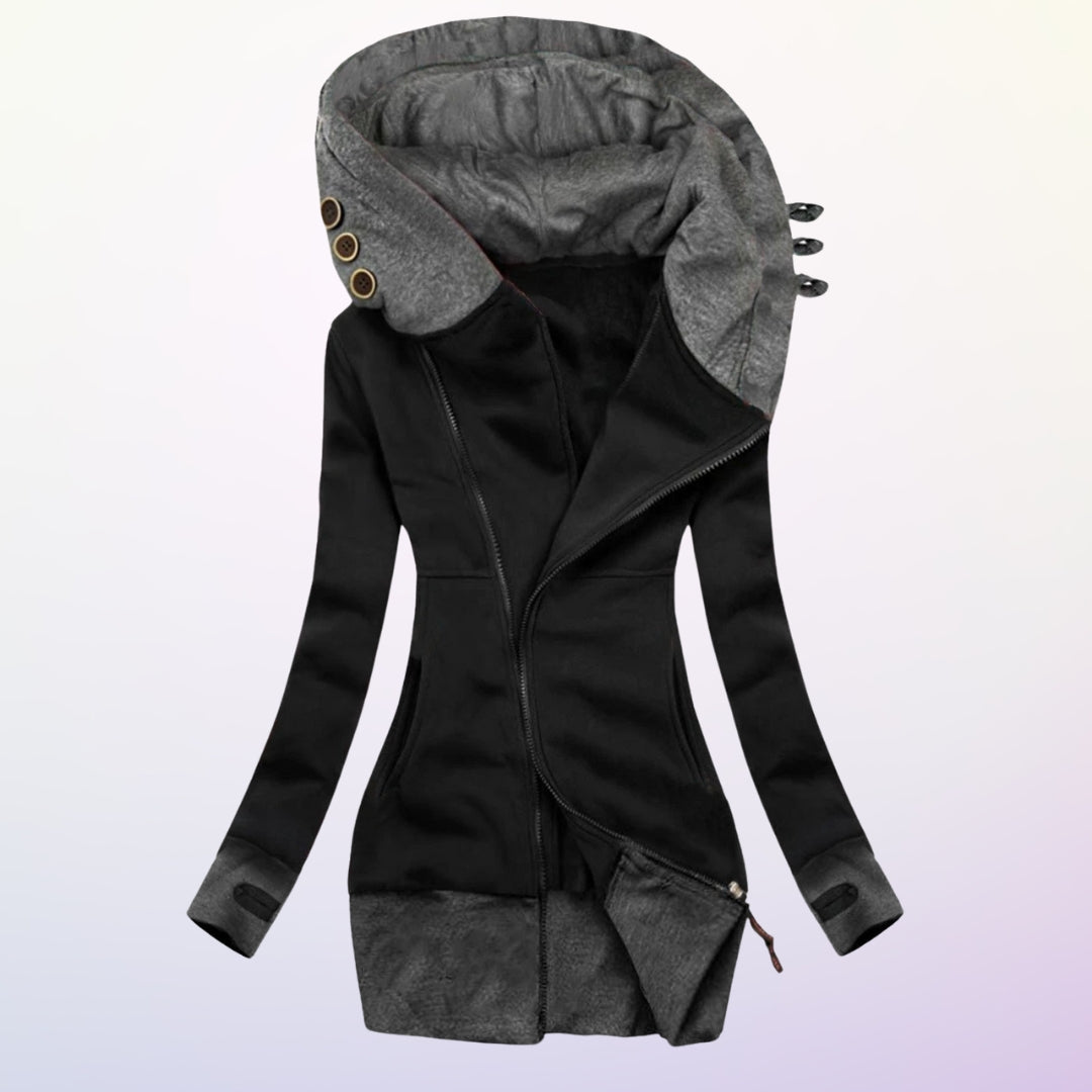 Zelma - Long Sleeve Zipper Jacket