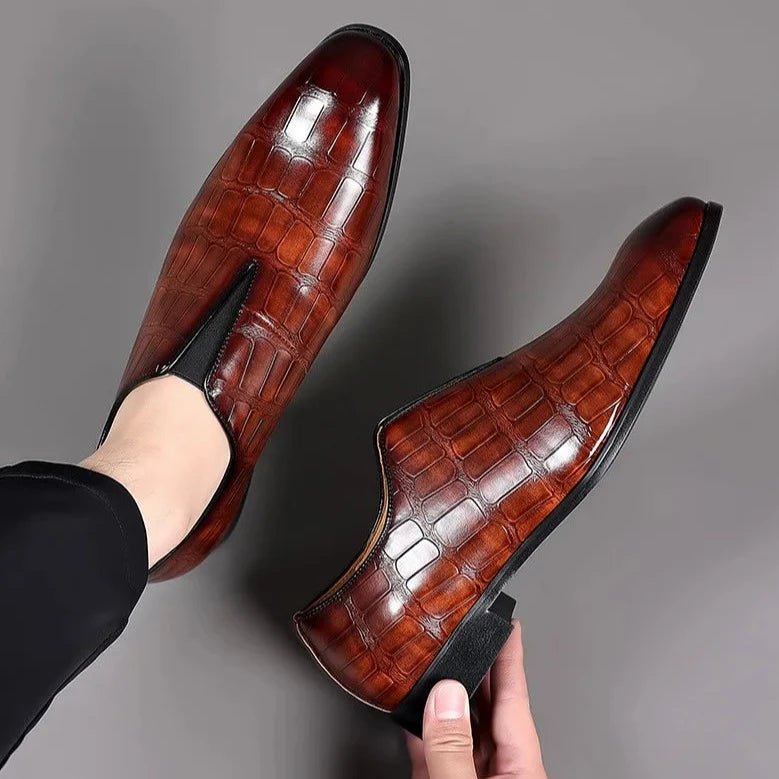 Zephan – Zapatos cómodos de cuero