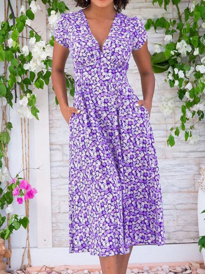 Zervou – Lightweight Midi Dress with Pockets