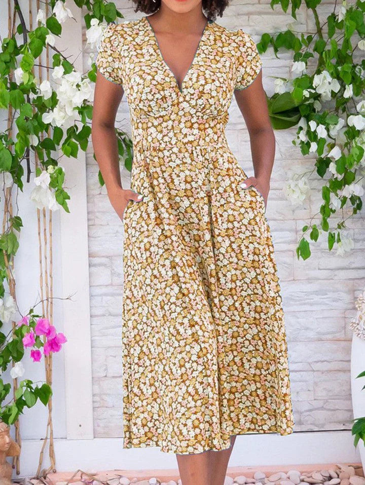 Zervou – Lightweight Midi Dress with Pockets