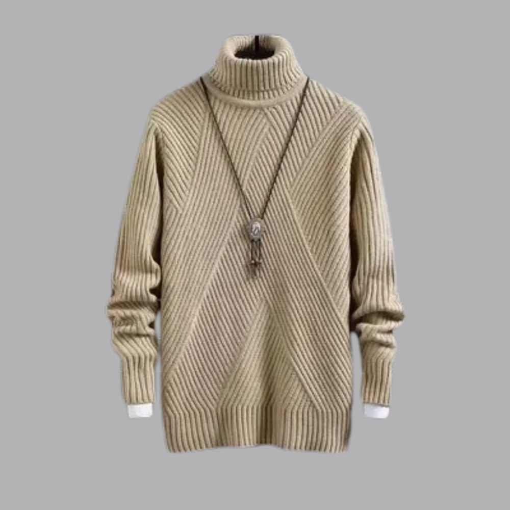 Zhen – Winter Turtleneck Sweater