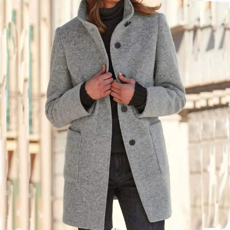 Zimfira - Long-Sleeve Windbreaker Coat