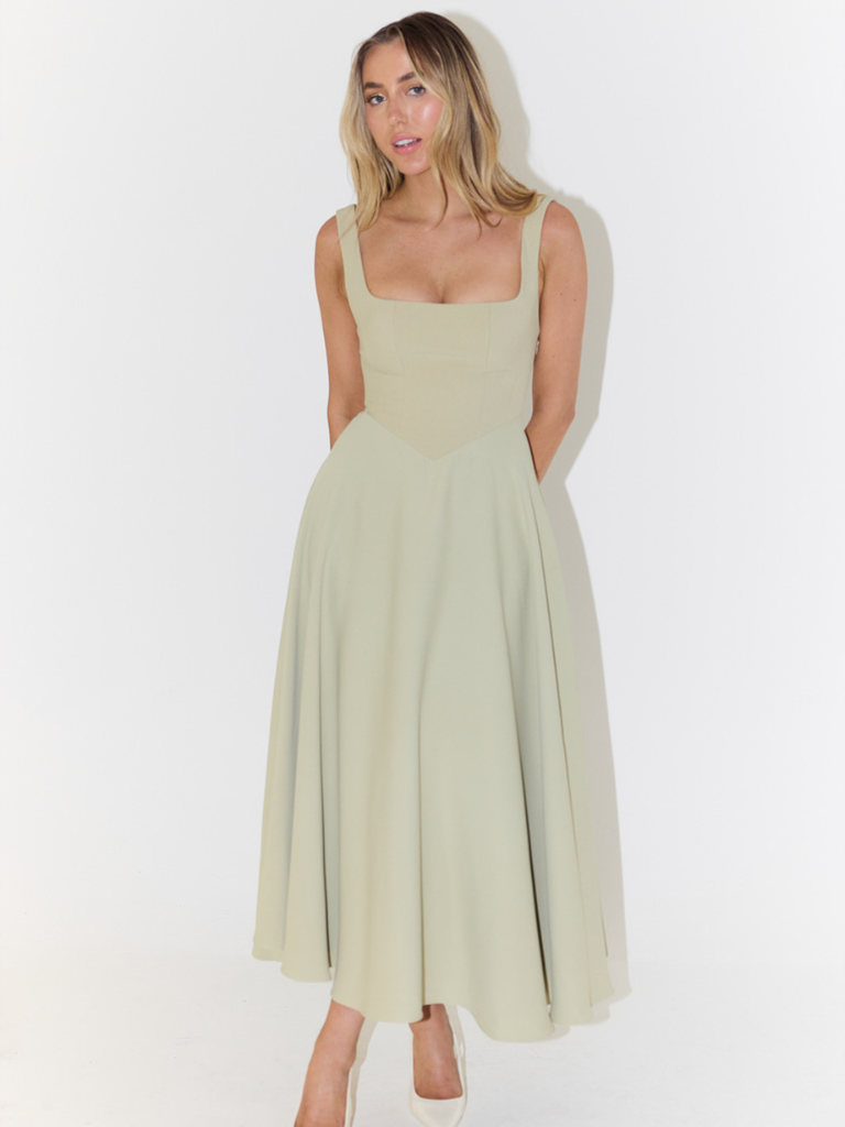 Zinovia - Stylish Sleeveless Dress