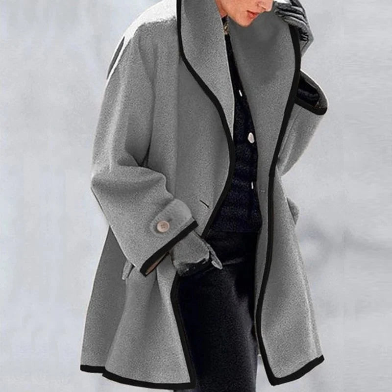 Ziska - Cappotto in pile alla moda e trendy