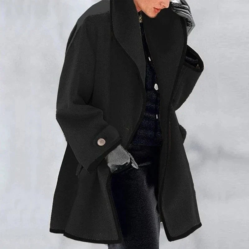 Ziska - Cappotto in pile alla moda e trendy