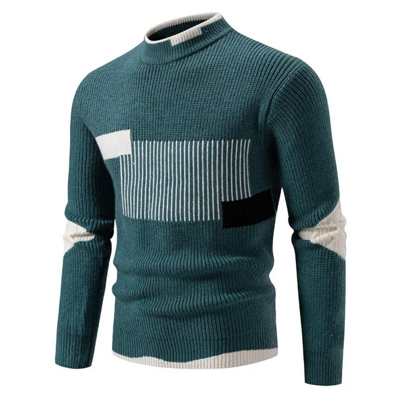 Zohir – Knitted Sweater with High Collar