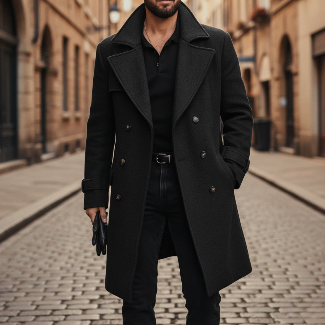 Zohran - Double-Breasted Wool Winter Coat