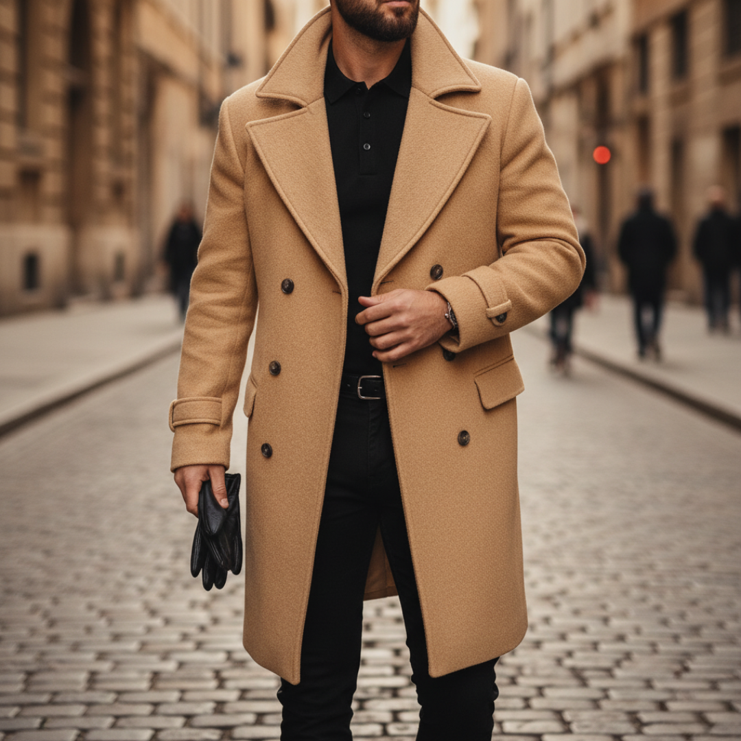 Zohran - Double-Breasted Wool Winter Coat