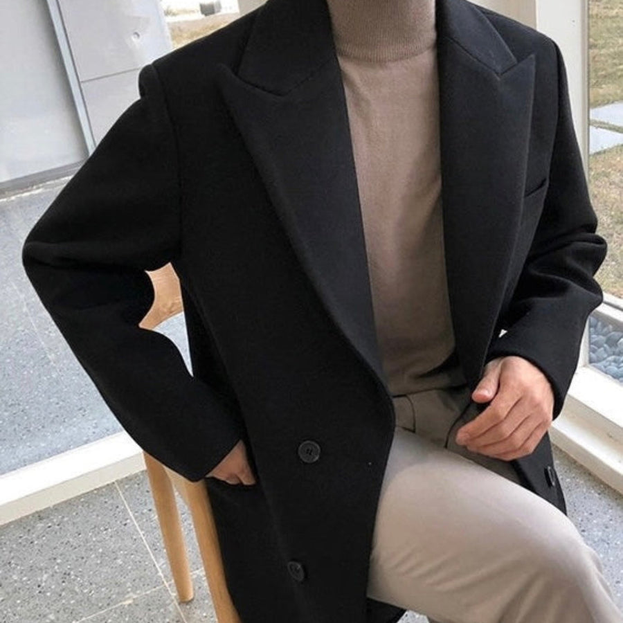 Zygmunt – Manteau élégant à double boutonnage