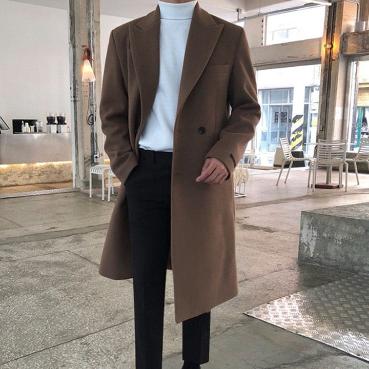 Zygmunt – Manteau élégant à double boutonnage