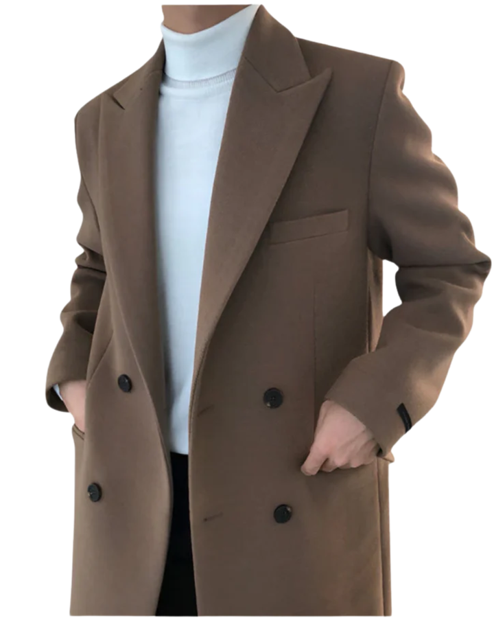 Zygmunt – Elegant Double-Breasted Coat