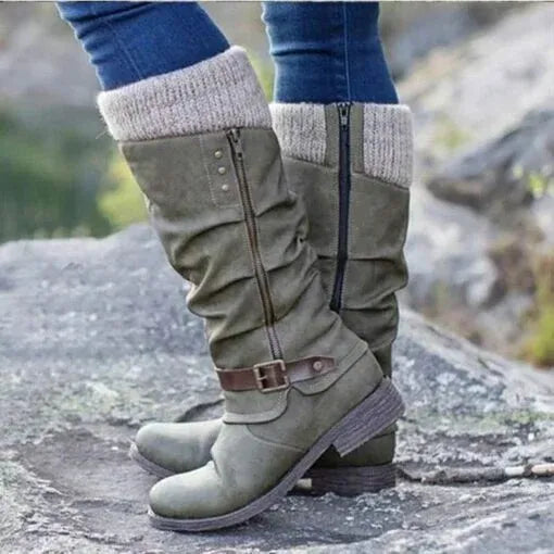 Zymara – Bottines à fermeture éclair latérale