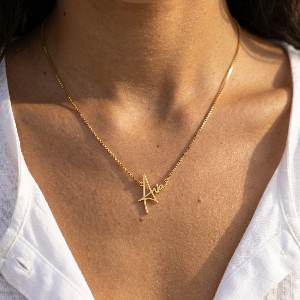 Aurette Custom Name Necklace
