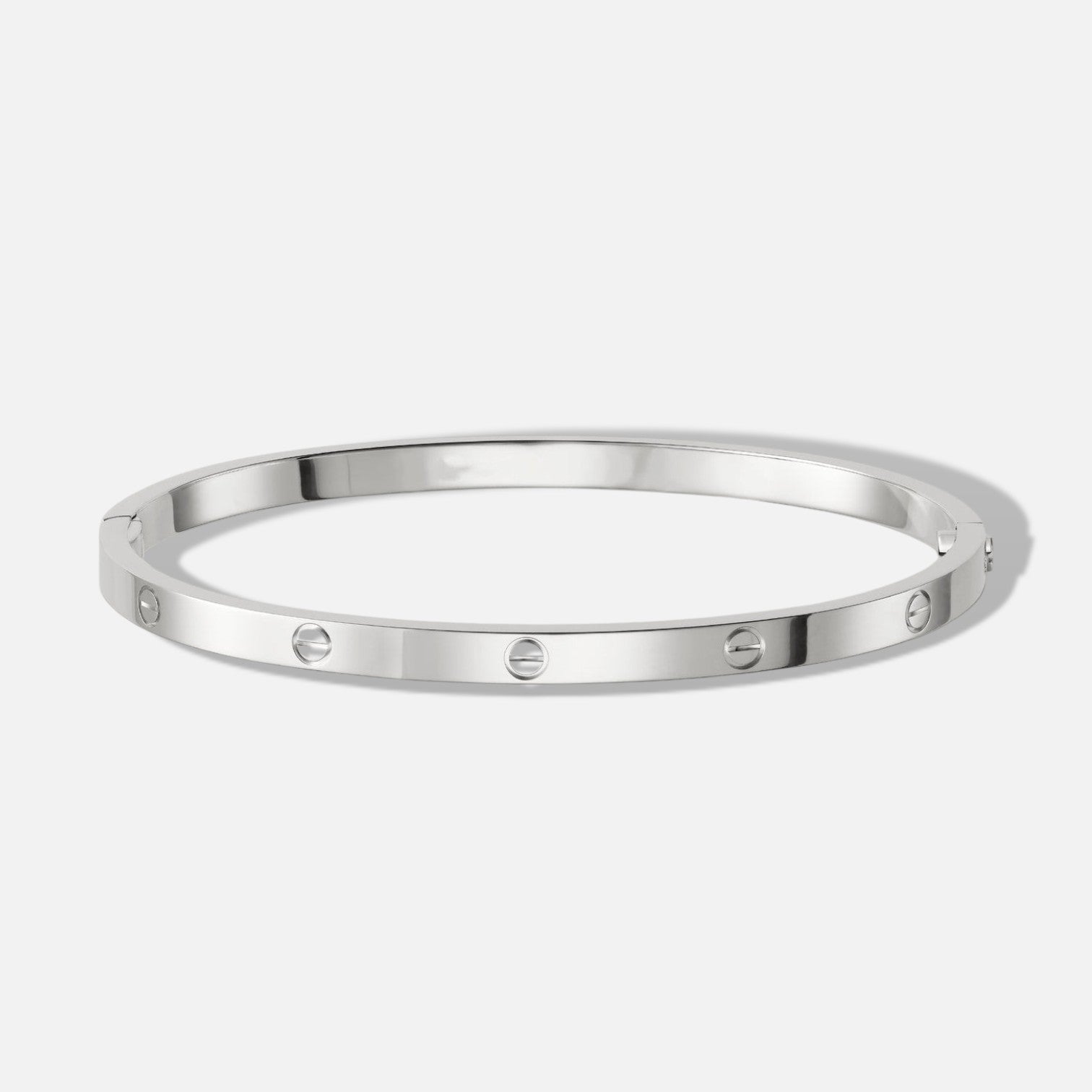 Valence Slim Screw Love Bracelet