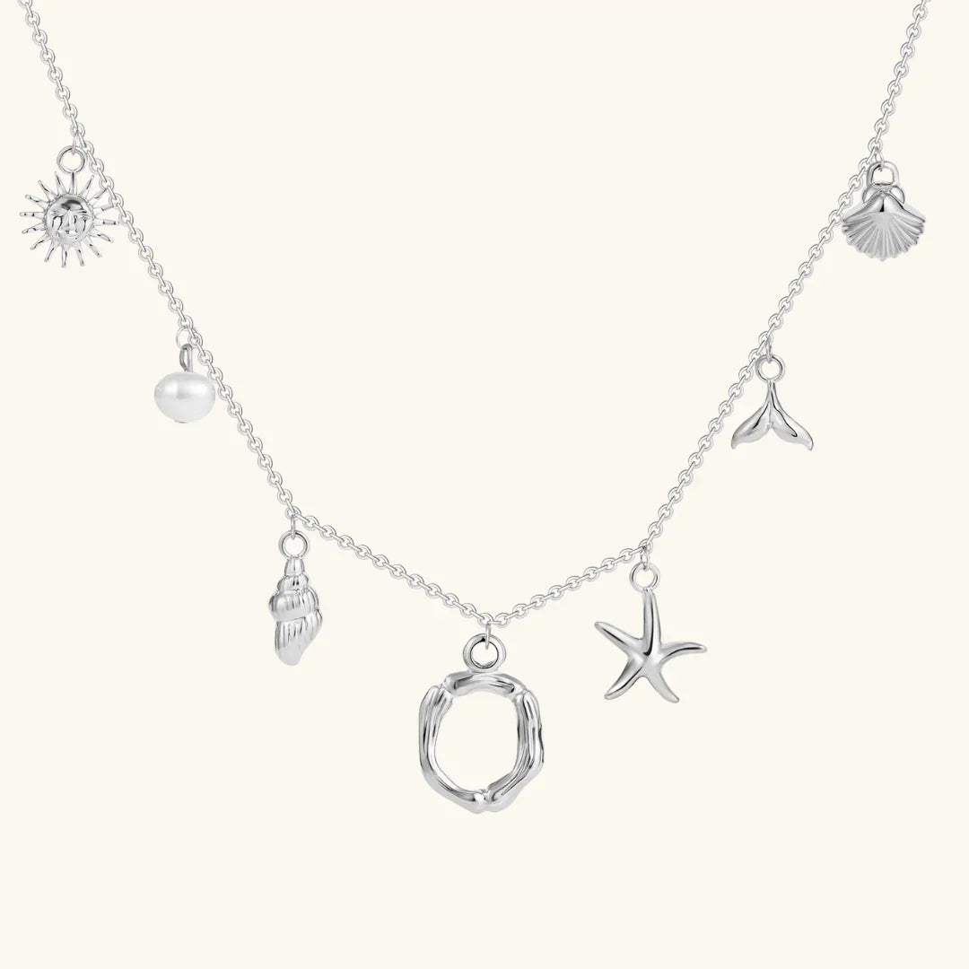 Stridr Edge Ocean Initial Necklace