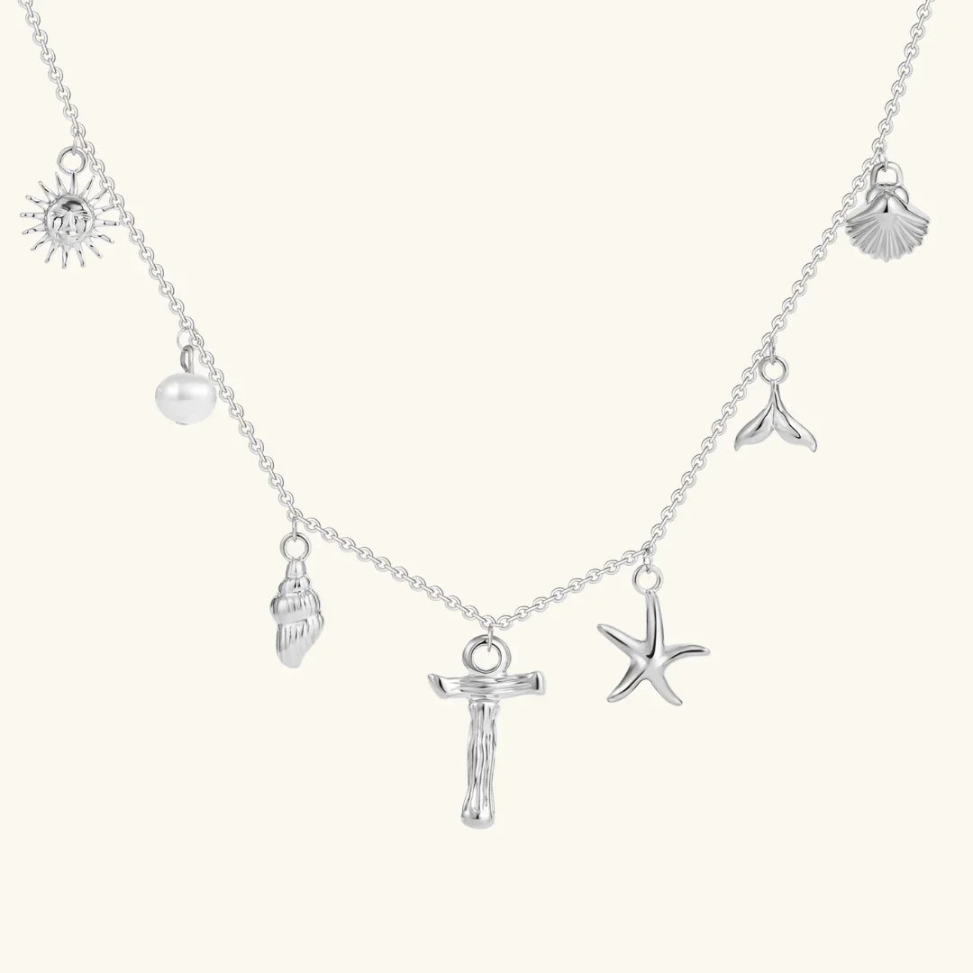 Stridr Edge Ocean Initial Necklace