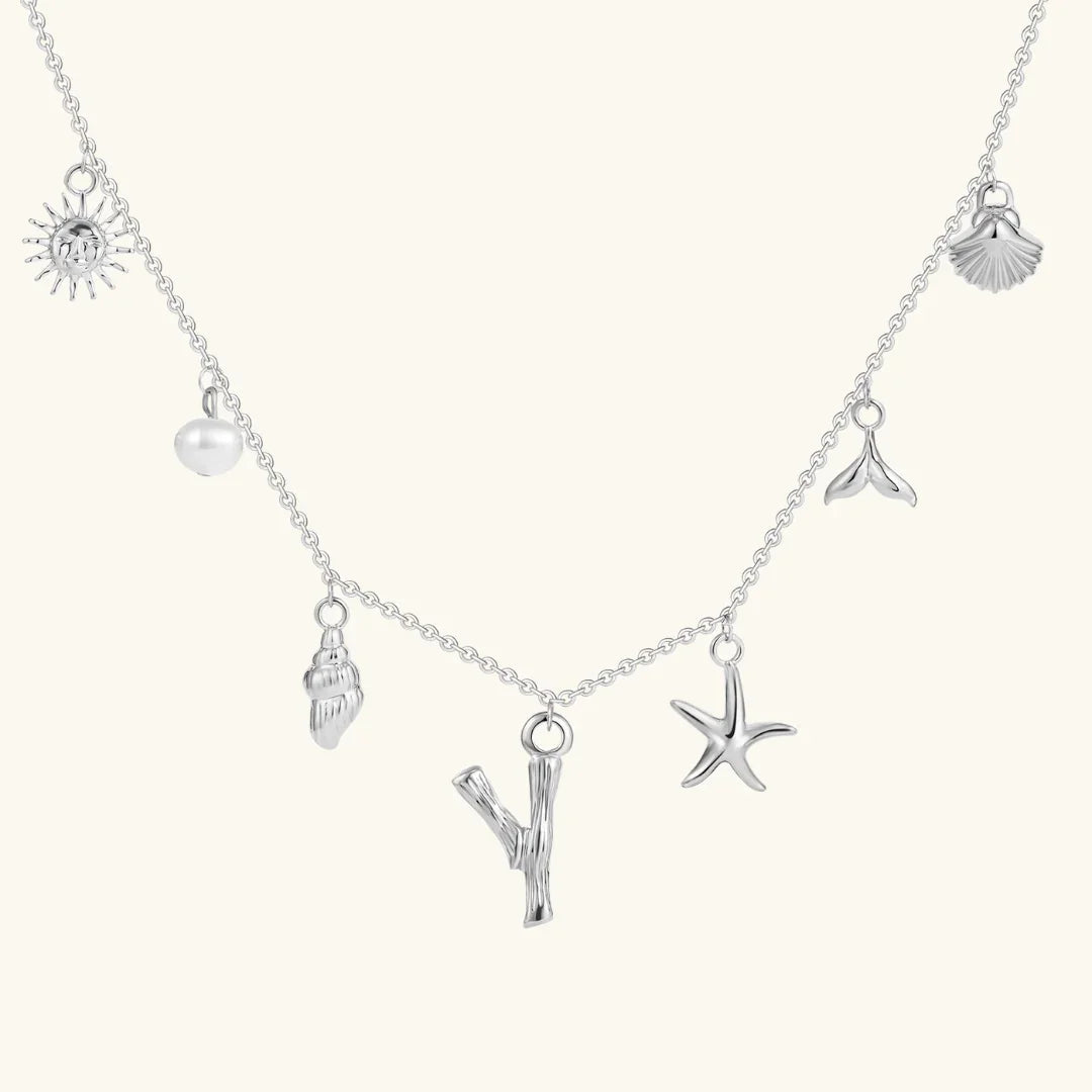Stridr Edge Ocean Initial Necklace