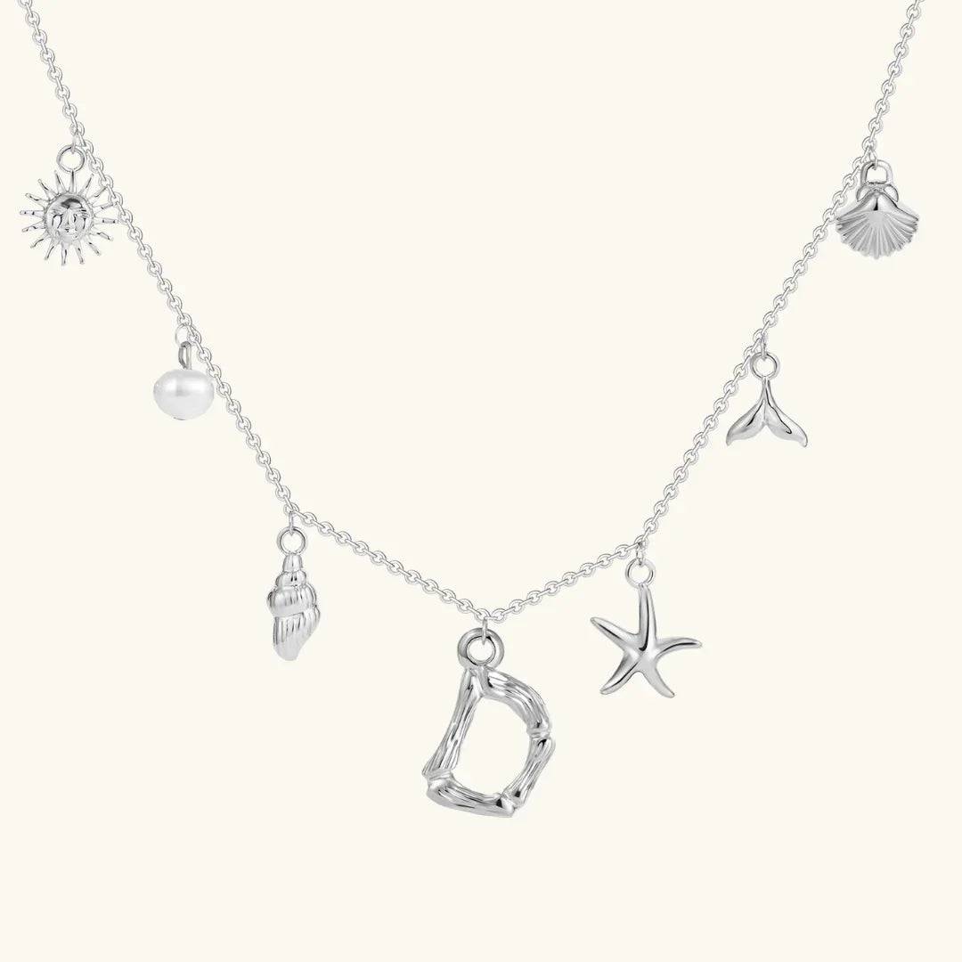 Stridr Edge Ocean Initial Necklace