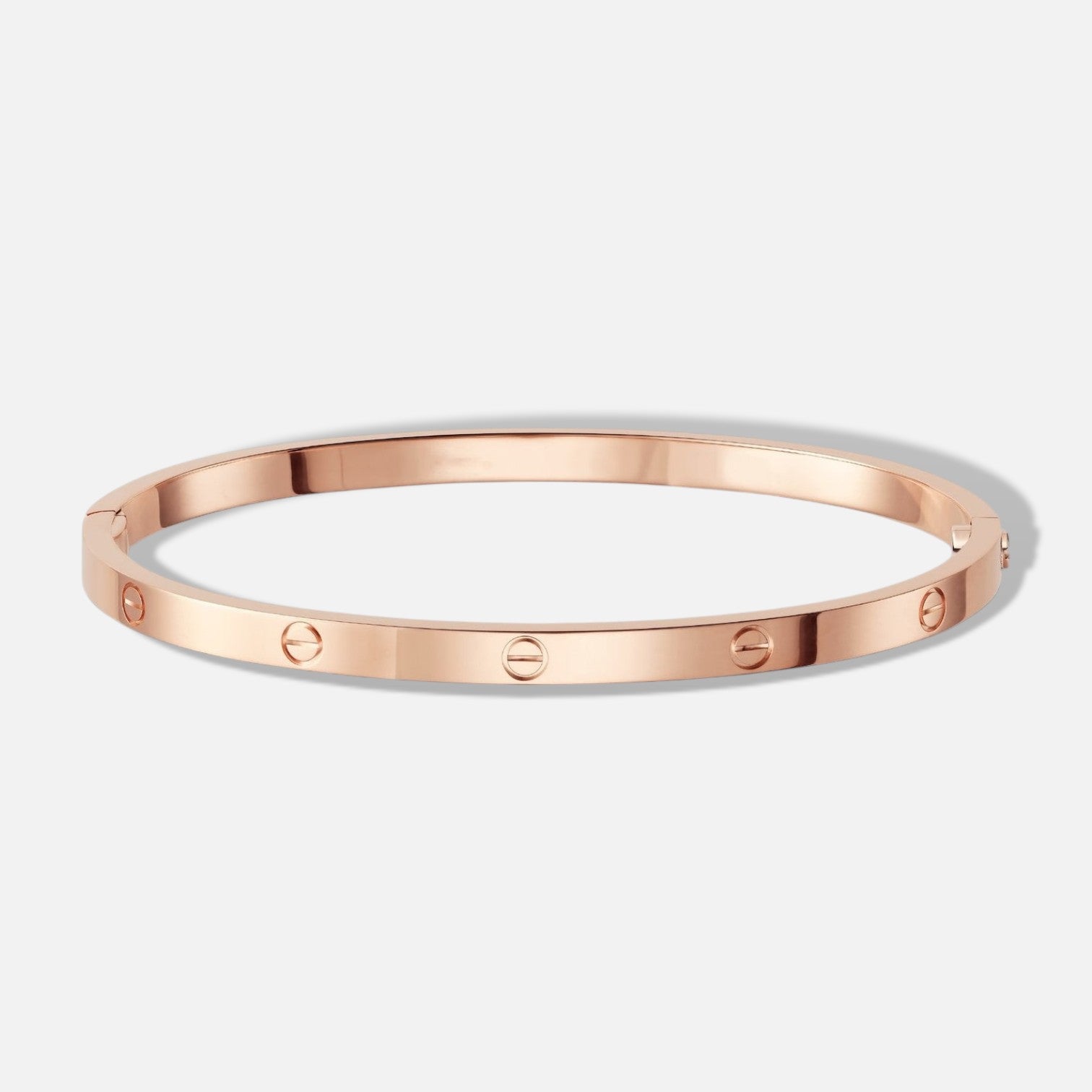 Valence Slim Screw Love Bracelet