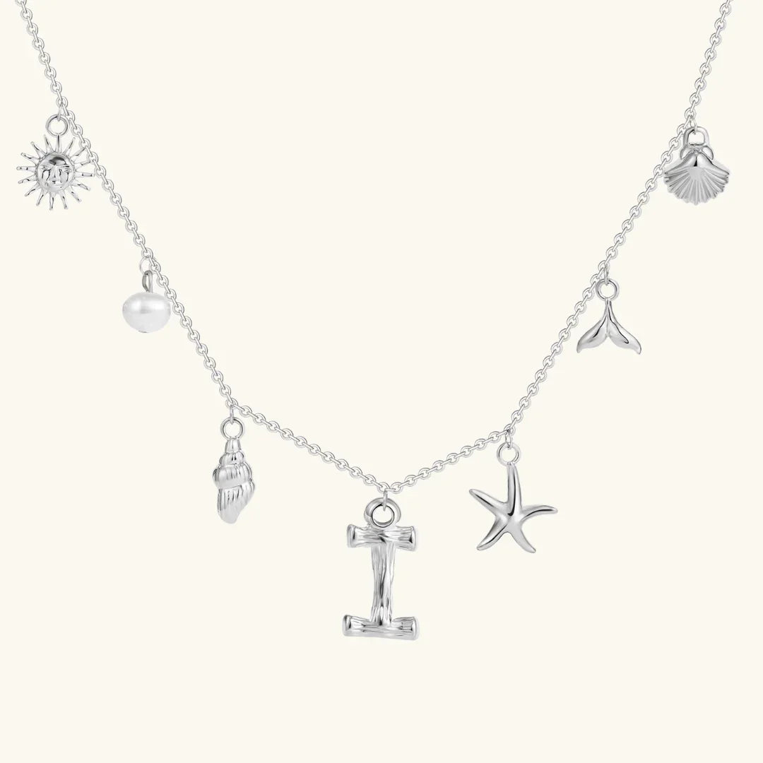 Stridr Edge Ocean Initial Necklace