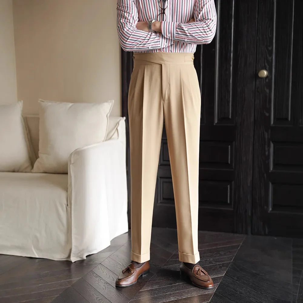 Adams – Suit Trousers with Pleats