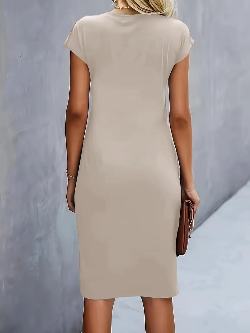 Adelina – Stylish Dress with Round Neckline