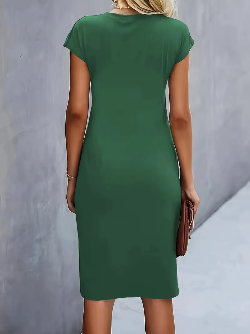 Adelina – Stylish Dress with Round Neckline