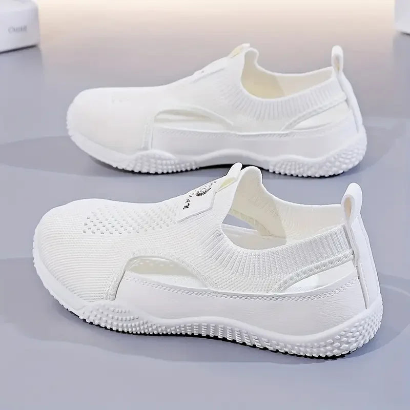 Aderia - Breathable Slip-On Sneakers