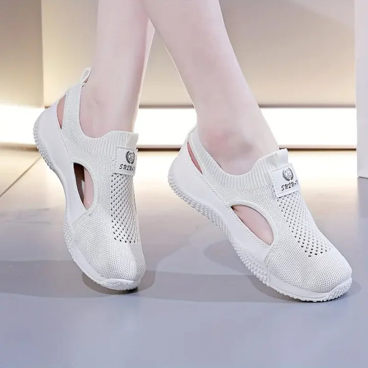 Aderia - Breathable Slip-On Sneakers