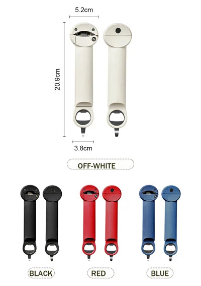 Adjustable Lid Screwdriver Made of Stainless Steel