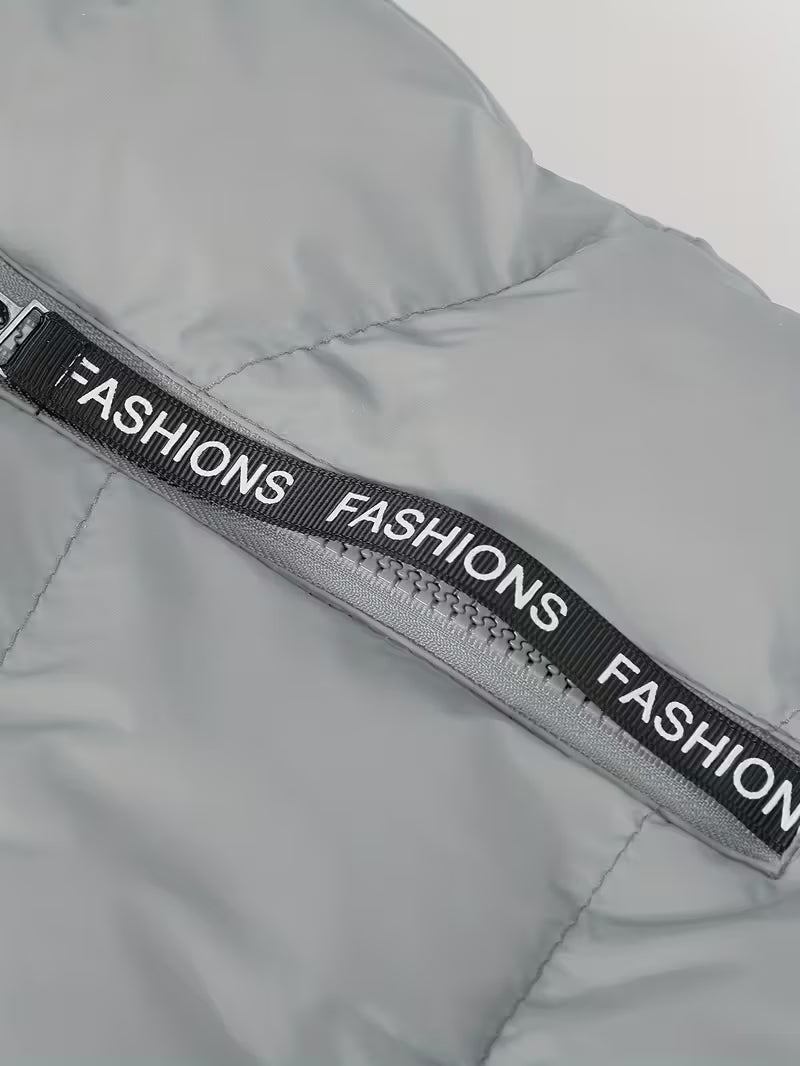 Amaury - Casual Puffer Vest with Zipper