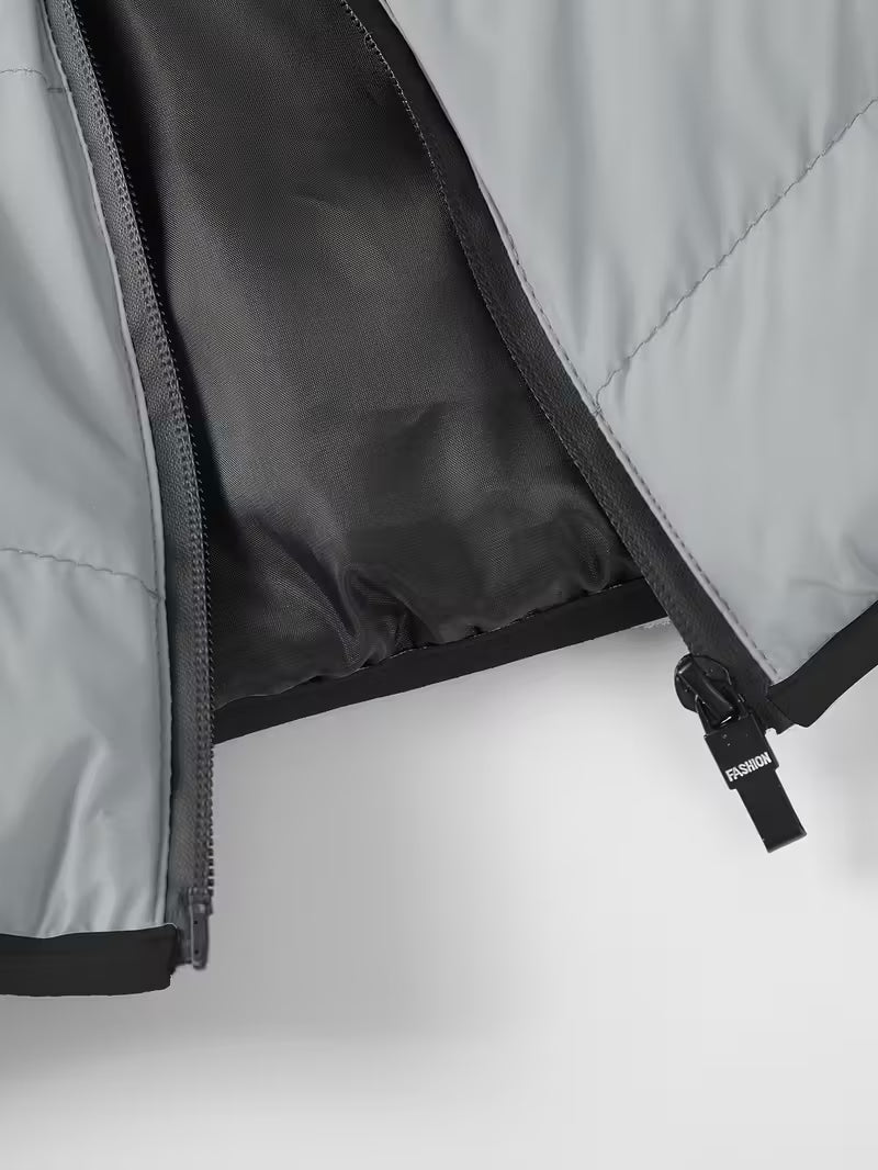 Amaury - Casual Puffer Vest with Zipper