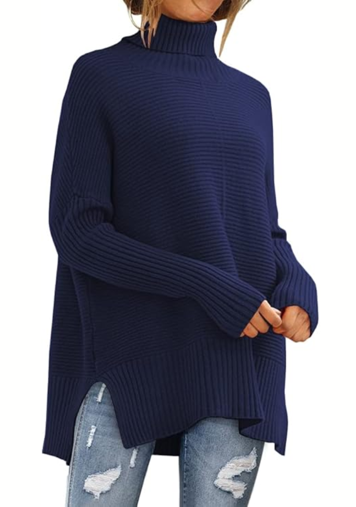 Ambra – Knitted Sweater with Turtleneck