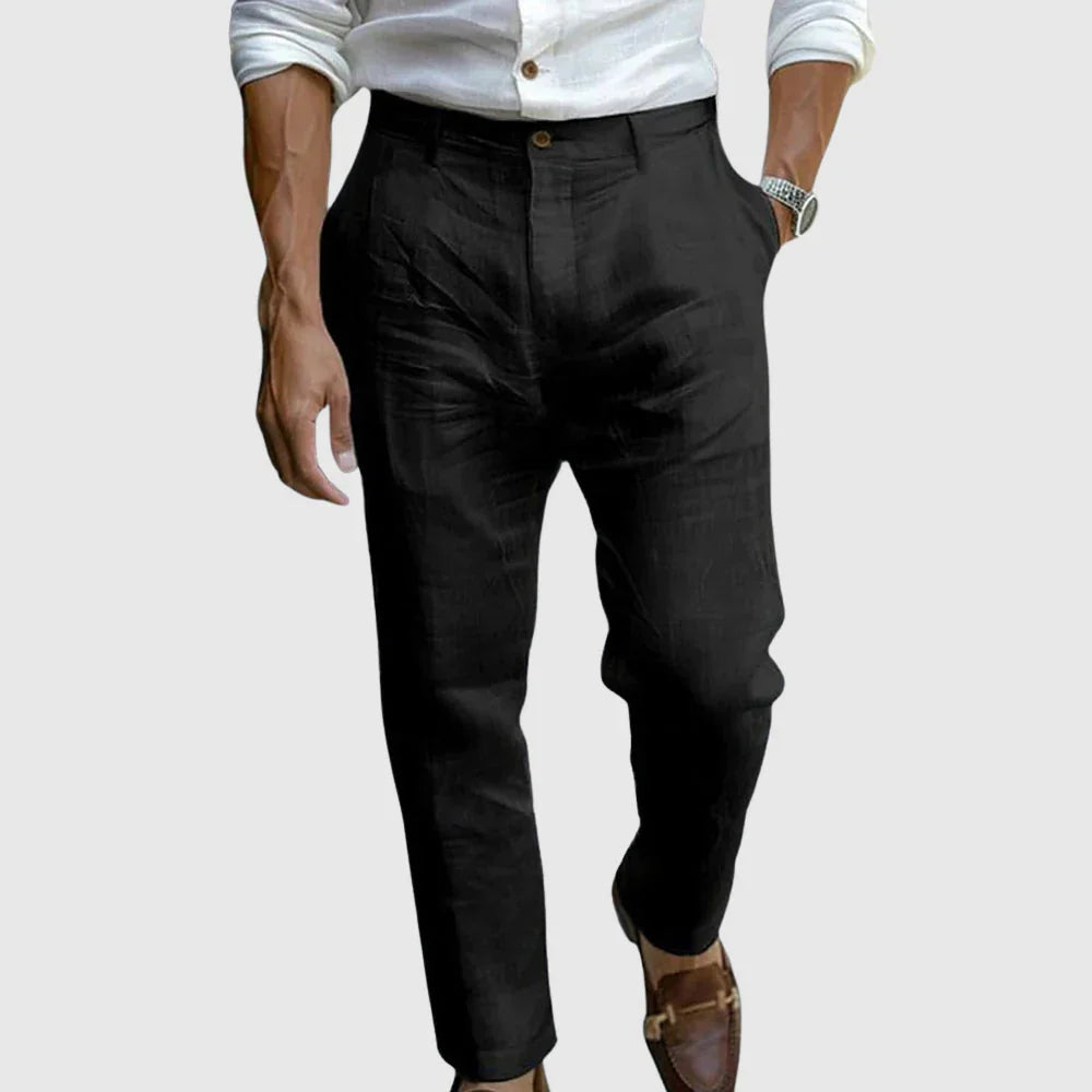 Aminuddin – Casual Loose Linen Pants