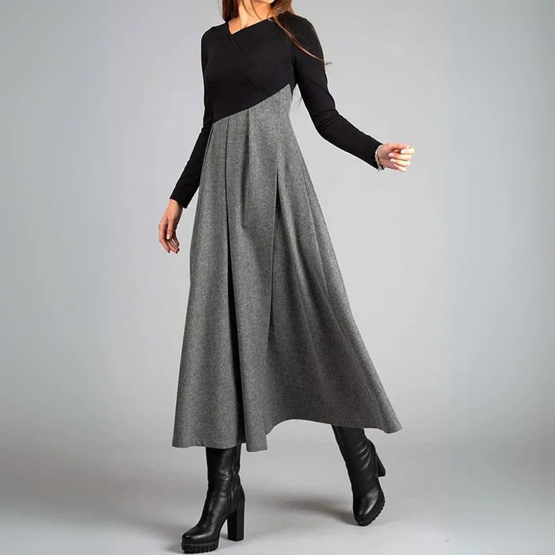 Anabel – Elegant Dress with Long Sleeves