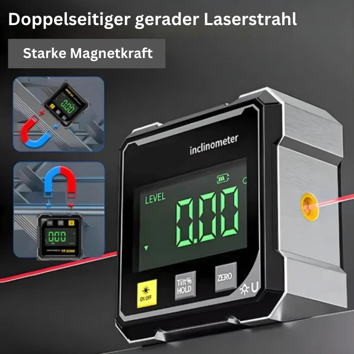 AngleMaster - Digital Magnetic Laser Level