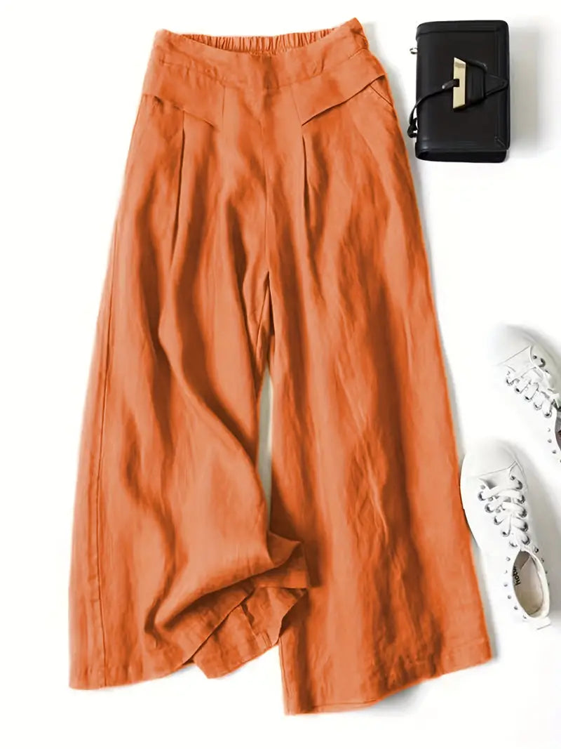 Anina - Wide Leg Linen Pants