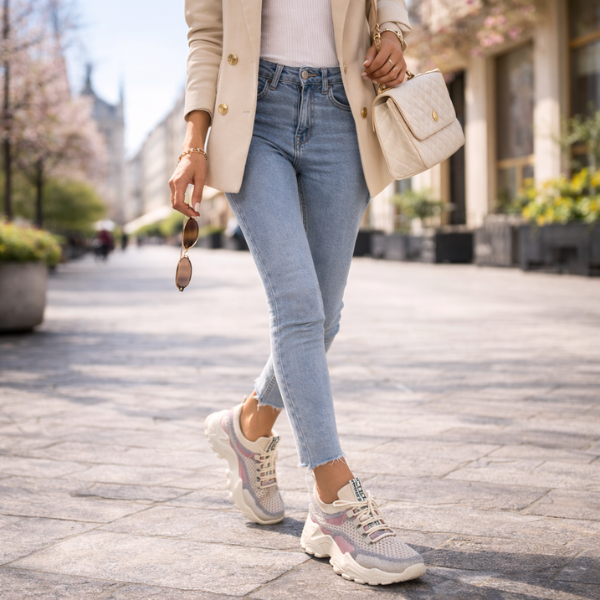 Annelien – Comfortable Knit Sneakers