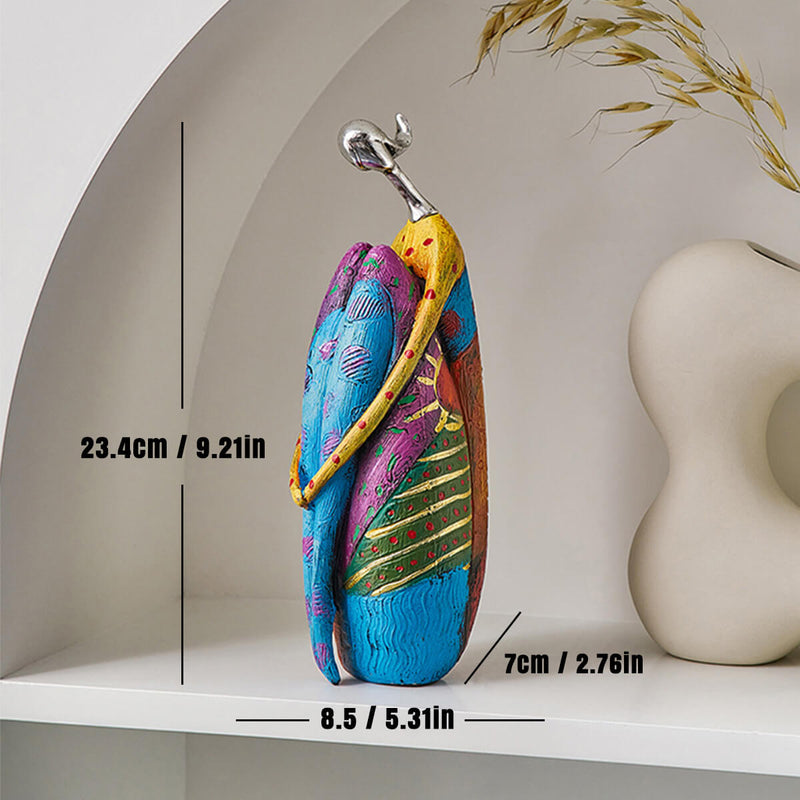 ArtMira – Abstract Colorful Women Statues