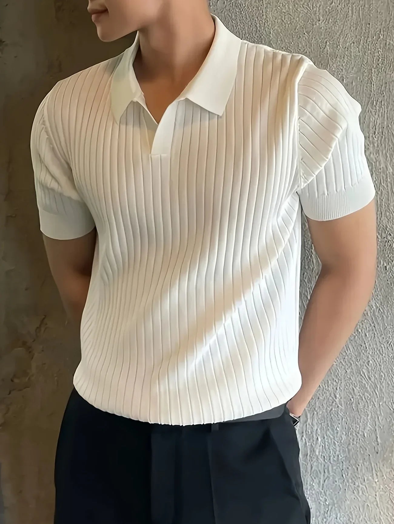 Avgustin – Casual Short Sleeve Polo Shirt