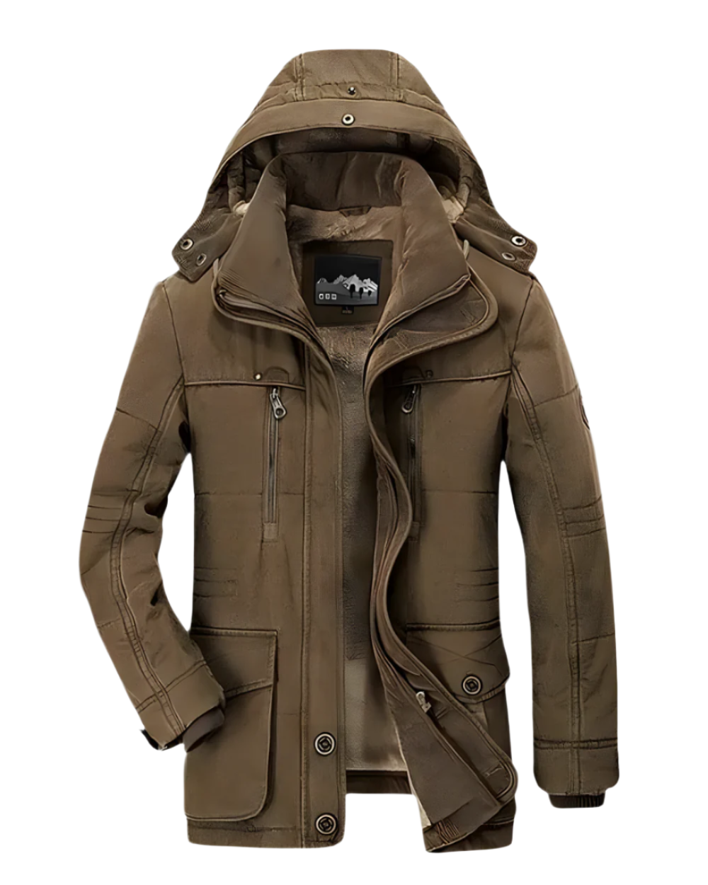 Aziel – Insulated Winter Jacket with Multiple Pockets