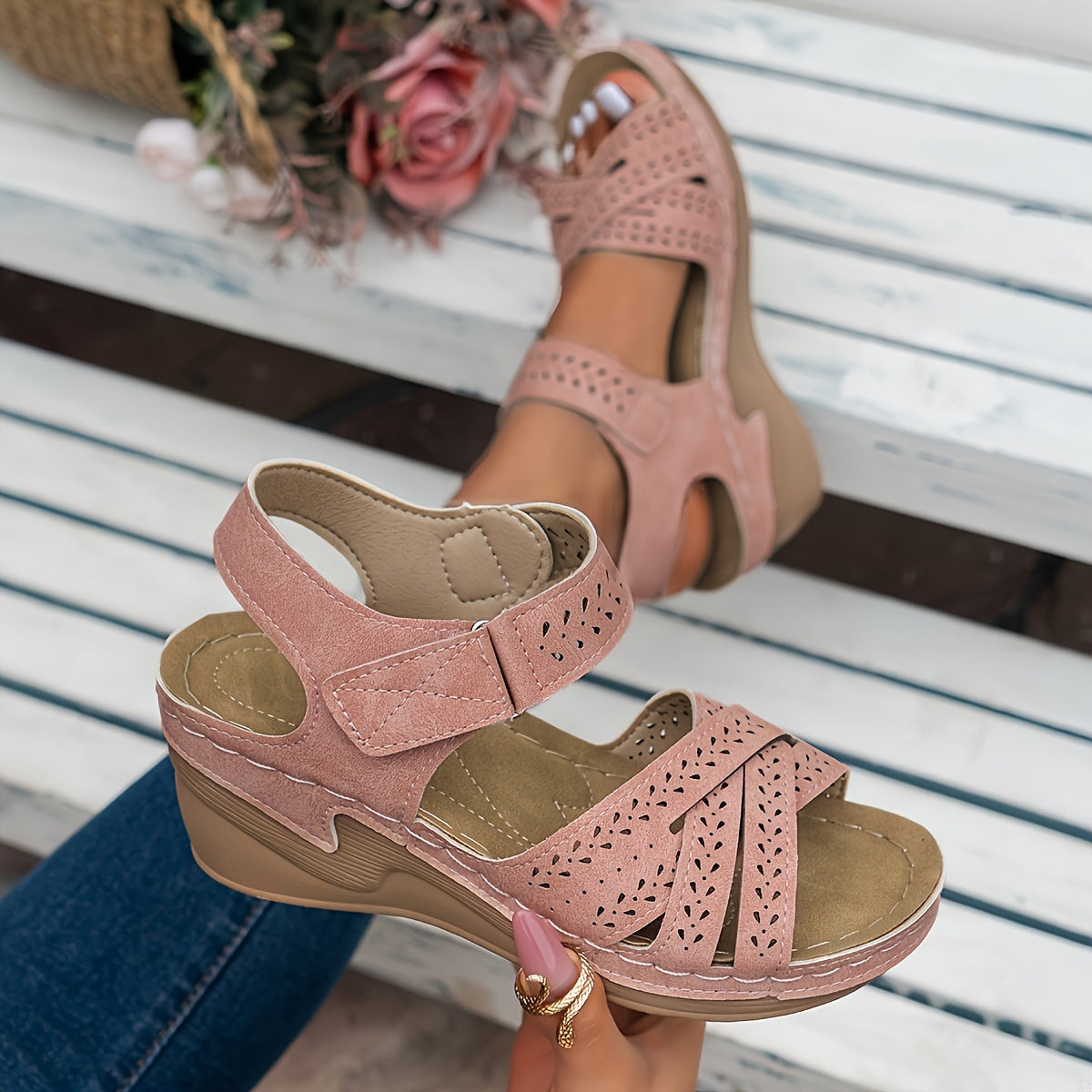Bonnie - Comfort Heeled Sandal