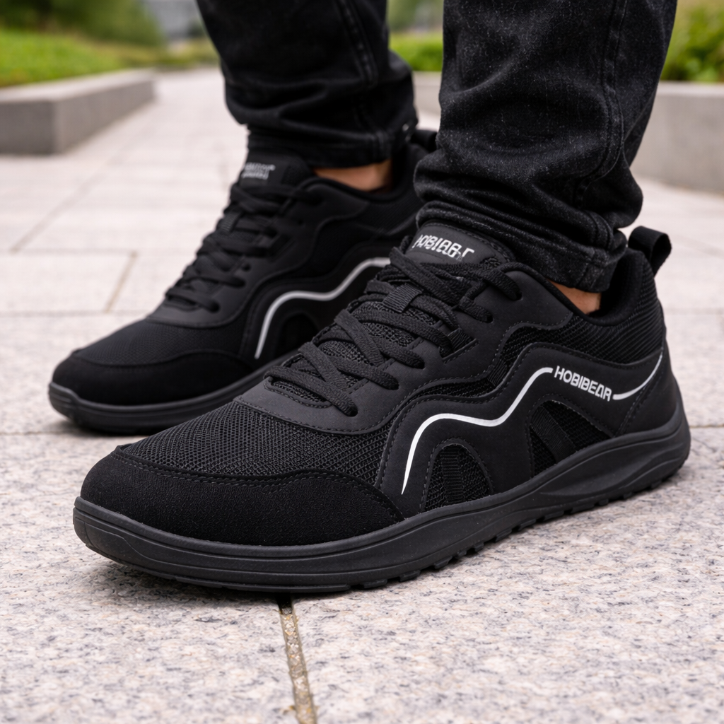 Brian – Comfortable Lace-Up Sneakers