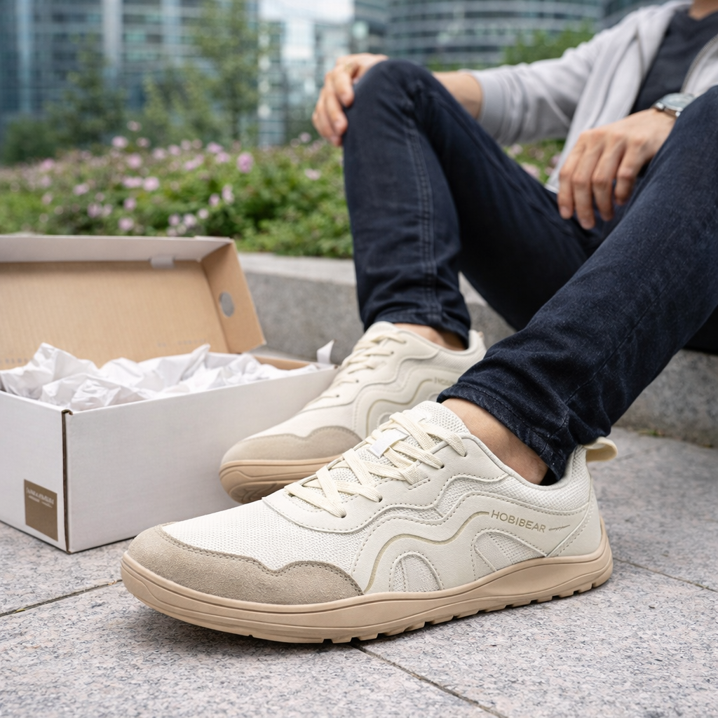 Brian – Comfortable Lace-Up Sneakers