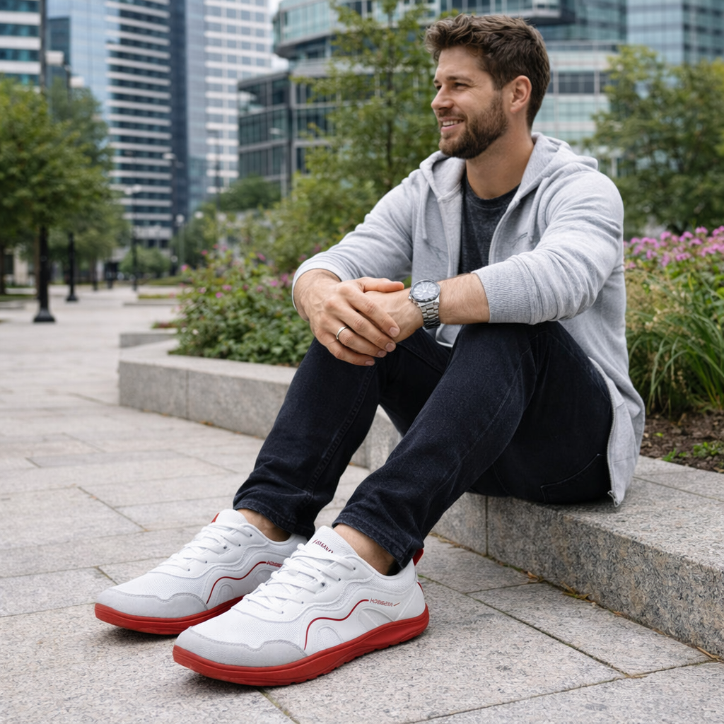 Brian – Comfortable Lace-Up Sneakers