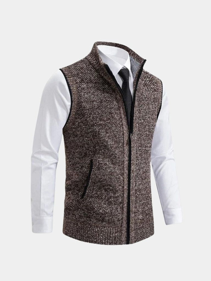 Bronislaw – Elegant Vest with Full Zipper