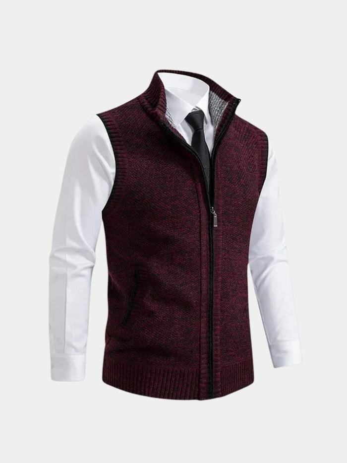 Bronislaw – Elegant Vest with Full Zipper